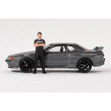 Sky Gt-R (R32) Nısmo Rhd 1992 Tsugıo Matsuda Figures Grey Met