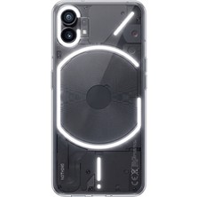 TechTree Nothing Phone (1) Uyumlu Şeffaf Silikon Kılıf
