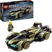 Speed Champions Lamborghini Lambo V12 Vision Gt Süper Araba 76923 – 10 Yaş ve Üzeri Araç Tutkunları Için Yaratıcı Oyuncak Yapım Seti (230 Parça)