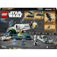 : Klonların Saldırısı Jango Fett’in Starship’i 75433 – 9 Yaş ve Üzeri Çocuklar Için Oyunlu ve Sergilemeli Koleksiyonluk Uzay Gemisi Yapım Seti, Yaratıcı Hediye Fikri (707 Parça)