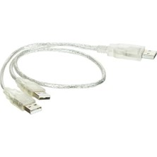 SL-U32 Usb2.0 Am To Am X2 Data HDD Kablosu