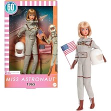 Gümüş Rengi Uzay Kıyafeti, Uzay Botu ve Astronot Kaskı Aksesuarıyla Koleksiyona Uygun Astronaut Bebek, 1965 Tarihli Klasik Bebeğin Yeni Tasarımı, JBJ48