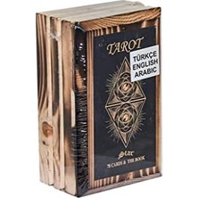 Star Oyun Aletleri Tarot Oyun Kartı Ahşap Kutulu