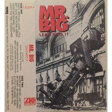 Kadıköy Plak Kulübü Dikkat Kaset !!! Mr. Big – Lean Into It Kaset
