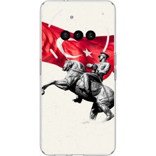 TechTree Nothing Phone (3A) Uyumlu Onur Anıtı Detaylı Atatürk Baskılı Silikon Kılıf