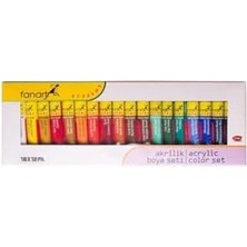 Fanart 2000.S18 Academy Akrilik Seti 18X12ML
