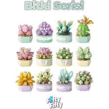 Panlos Micro Block Bitki Serisi 1254 Çiçek Buketi 323 Parça Oyuncak Yapım Seti FFP-1254