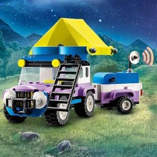 Yıldız Gözlemleme Kamp Aracı 42603-7 Yaş ve Üzeri Kız ve Erkek Çocuklar Için ve Aliya Mini Bebekleri ile Köpek ve Kirpi Hayvan Figürleri Içeren 4x4 Araba Oyuncağı, Hediye Fikri (364 Parça)