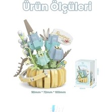 Panlos Boutıque Serisi Mini Çiçek Buketi 529 Parça Oyuncak Yapım Seti -FFP1092