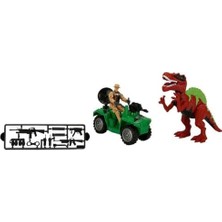 Junda Dinosaurs Dinozor Yakalayıcı Oyun Seti 13 Parça