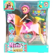 Nini Binici Bebek Pembe At