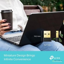 Archer TX10UB | Wi-Fi 6 & Bluetooth 5.3 USB Adaptör | AX900 Mbps | Çift Bant | Ikisi Bir Arada | Kolay Kurulum | Windows Uyumlu
