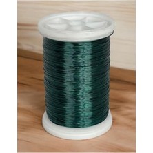 Filografi 0.30 mm (100GR- 150M) Ördek Yeşili Renkli Bakır Filografi Teli