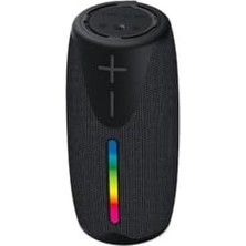 8W 2000 Mah Taşınabilir Bluetooth Hoparlör Siyah BTS-180