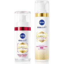 LUMINOUS630 Kolajen Tetikleyici Yaşlanma ve Leke Karşıtı Cilt Serumu 30ML ve Gündüz Bakım Kremi 40ML