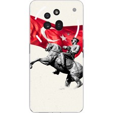 TechTree Nothing Phone (3A) Pro Uyumlu Onur Anıtı Detaylı Atatürk Baskılı Silikon Kılıf