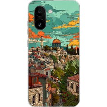 TechTree Oneplus 15R Uyumlu Özgür Filistin ve Kubbetüs Sahra Baskılı Silikon Kılıf