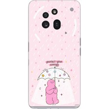TechTree Nothing Phone (3A) Pro Uyumlu Protect Your Energy Tasarımlı Baskılı Silikon Kılıf