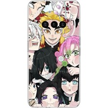 TechTree Nothing Phone (3A) Uyumlu Demon Slayer Manga Baskılı Silikon Kılıf