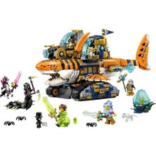 Kaplan Köpek Balığı Tankı 71515 – 9 Yaş ve Üzeri Çocuklar Için Mateo, Izzie, Bay Oz, Kabus Imparatoru ve Arika Minifigürleri Içeren Oyuncak Yapım Seti, Hediye Fikri (1548 Parça)