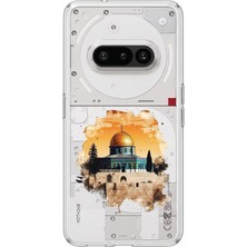 TechTree Nothing Phone (3A) Uyumlu Mescid-I Aksa Tasarımlı Baskılı Silikon Kılıf