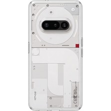 TechTree Nothing Phone (3A) Uyumlu Şeffaf Silikon Kılıf