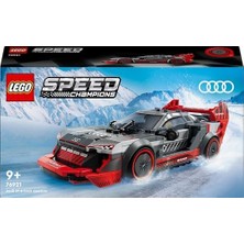 Speed Champions S1 E-Tron Quattro Yarış Arabası 76921-9 Yaş ve Üzeri Çocuklar Için Koleksiyonluk ve Sergilenebilir Yaratıcı Oyuncak Model Yapım Seti (274 Parça)