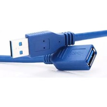 2 Metre USB 3.0 Uzatma Kablosu Erkek Dişi USB 3.0 Kablo USB 3 Uzatma Kablosu USB 3.0 2 Metre Uzatma Kablosu