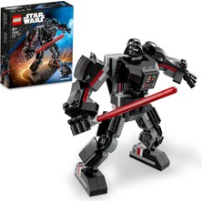 ™ Vader Robotu 75368-6 Yaş ve Üzeri Hayranı Çocuklar Için Yaratıcı Oyuncak Yapım Seti (139 Parça)