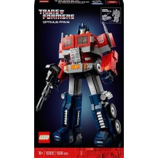 Optimus 10302 - Yetişkinler Için Bir Transformers Efsanesi’nin Koleksiyonluk Model Yapım Seti (1508 Parça)