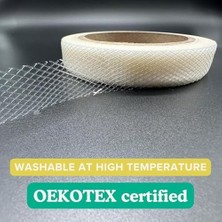 Texfix Filmisiz 50 M / 20 M / 10 M – 2 Cm, Ütü Bandı,şerit Tela Paça Bandı, Amerikan Tela, Oeko-Tex Belgeli (10 M - 2 Cm)