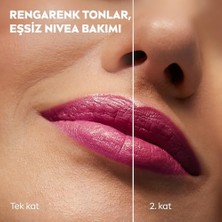 SPF30 Pembe Renkli Dudak Bakım Kremi,4,8gr,24 Saat Nemlendirme,e Vitamini,organik Yağı,shea Yağı,dudak ve Yanaklar Için,allık Etkisi,mineral Yağı Bulunmaz