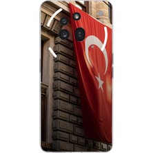 TechTree Nothing Phone (3A) Pro Uyumlu Dev Türk Bayrağı Baskılı Silikon Kılıf
