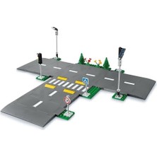 City Yol Zeminleri 60304-5 Yaş ve Üzeri Çocuklar Için City Setleriyle Uyumlu Yaratıcı Oyuncak Yapım Seti (112 Parça)