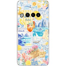 TechTree Nothing Phone (3A) Uyumlu La Dolce Vita Italyan Rüyası Baskılı Silikon Kılıf