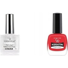 Gel Look Top Coat & Oje Seti