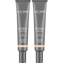 Kapatıcılık, Doğal Parlaklık Sağlayan SPF15 Faktör Nemlendiren Bb Krem - Bb Cream 30 Medium (2 Paketi)