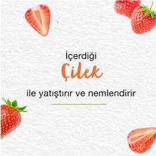Himalaya Parlatıcı Dudak Kremi, Lip Balm, Çilek, Kayısı Çekirdeği Yağı, NEMLENDIRICI,%100 Doğal Renk, Silikon Içermez, 4,5 gr