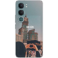 TechTree Vivo Y31 5g Uyumlu Kabe Sevdası Baskılı Silikon Kılıf