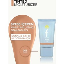 Sun Lovers Nemlendirici Etkili & Doğal Bitişli Renkli Güneş Koruyucu SPF50-008 Caramel
