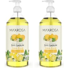 Maxrosa Limon Çiçeği Sıvı Sabun 750 ml 2li Paket