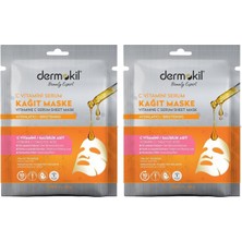 C Vitamini Serum Kağıt Maske 23 gr 2li Paket
