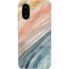 TechTree Oneplus 15R Uyumlu Modern Renk Paleti Baskılı Silikon Kılıf