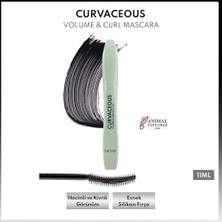 Cosmetics Curvaceous Hacim ve Kıvırma Etkili Maskara - Siyah (2 Paketi)