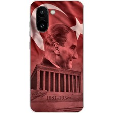 TechTree Oneplus 15R Uyumlu Atatürk Portresi ve Anıtkabir Baskılı Silikon Kılıf