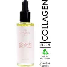 Polente Natural - Collagen & Squalane Serum - Kırışıklık Karşıtı Kolajen Serum (30 Ml)
