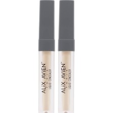 Aydınlık Görünüm Sağlayan Yoğun Likit Göz Altı Kapatıcısı - Concealer 102 Rose (2 Paketi)