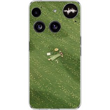 TechTree Nothing Phone (3) Uyumlu Zamanı Durduran Yeşil Papatya Düşleri Baskılı Silikon Kılıf