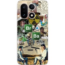 TechTree Oneplus 15 Uyumlu Breaking Bad Kolaj Baskılı Silikon Kılıf