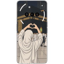 TechTree Nothing Phone (3A) Uyumlu Kabe Aşkı Baskılı Silikon Kılıf